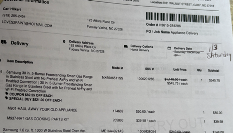 Upload Receipt